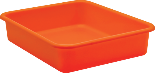 Orange Large Plastic Letter Tray (14.0 x 11.5 x 3.0)