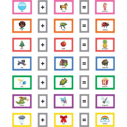 Compound Words Pocket Chart Cards