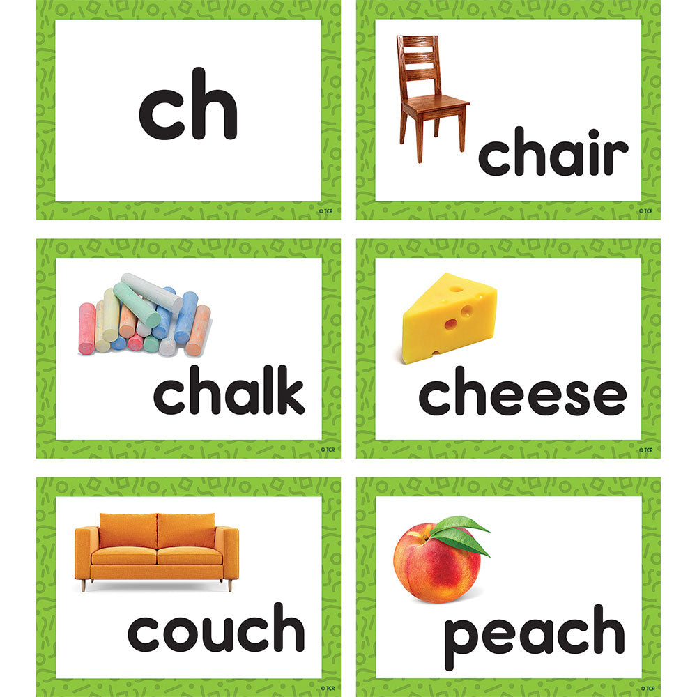 Consonant Blends & Digraphs Pocket Chart Cards