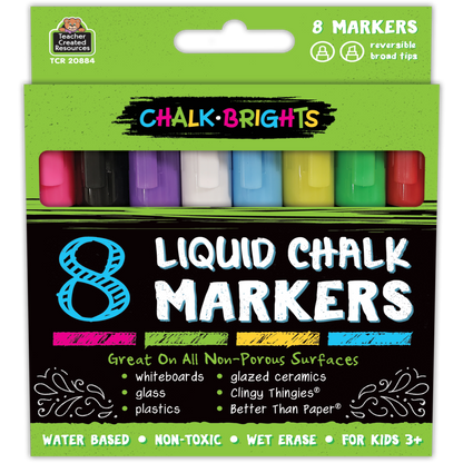Chalk Brights Liquid Chalk Markers 8-Pack