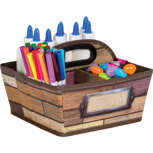 Reclaimed Wood Storage Caddy