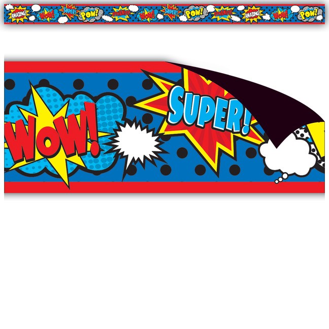 Superhero Magnetic Borders