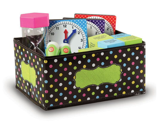 Chalkboard Brights Small Storage Bin