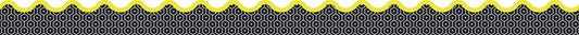 Aim High Hexagons Scalloped Border