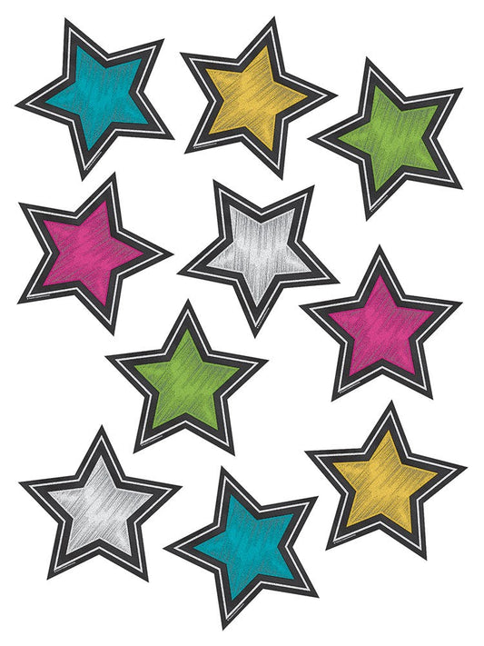 Chalkboard Brights Stars Accents