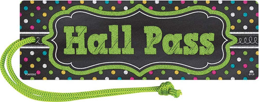 Chalkboard Brights Magnetic Hall Pass