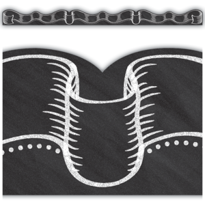 Chalkboard Ribbon Die-Cut Border Trim