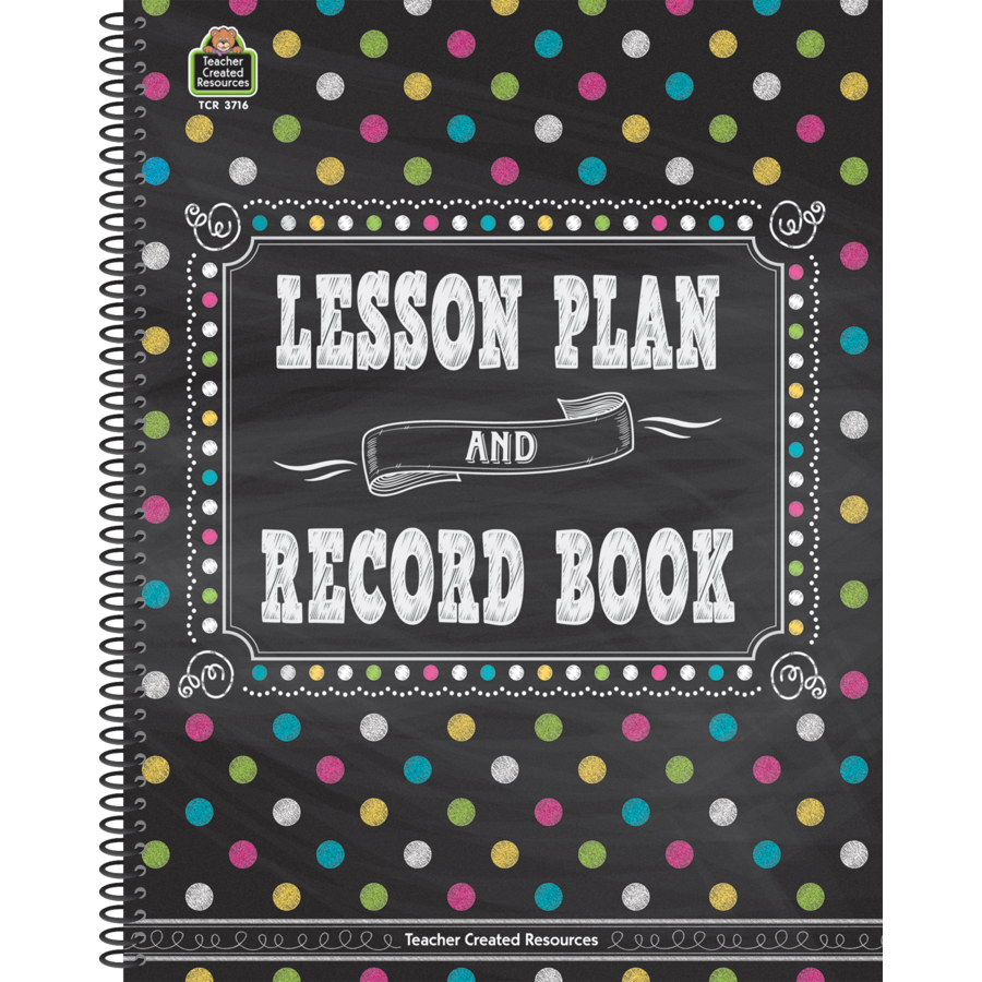 Chalkboard Brights Lesson Plan and Record Book