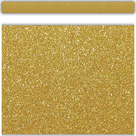 Gold Shimmer Straight Border