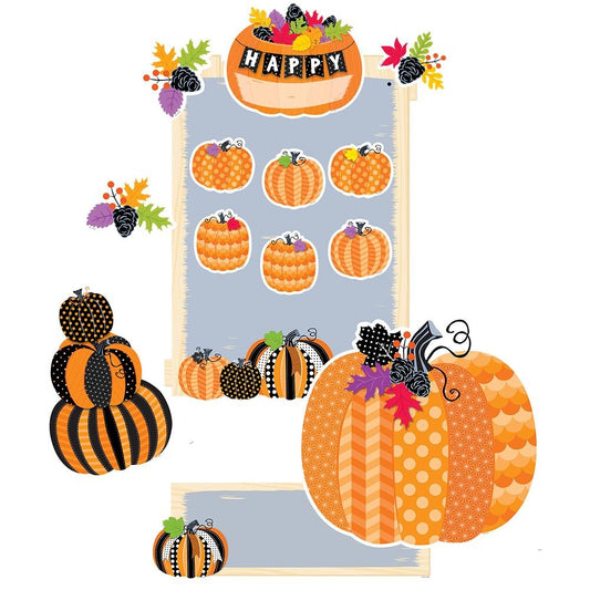 PUMPKIN PATCH BULLETIN BOARD SET