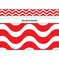 Wavy Red Bolder Border