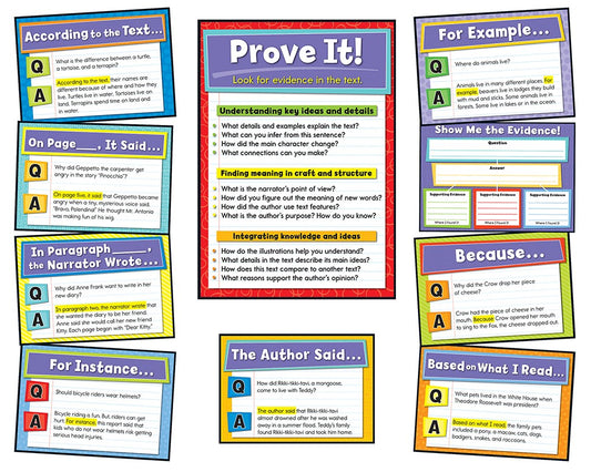 Evidence-Based Reading and Writing Bulletin Board Set