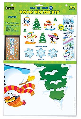 Winter All-In-One Door Decor Kit