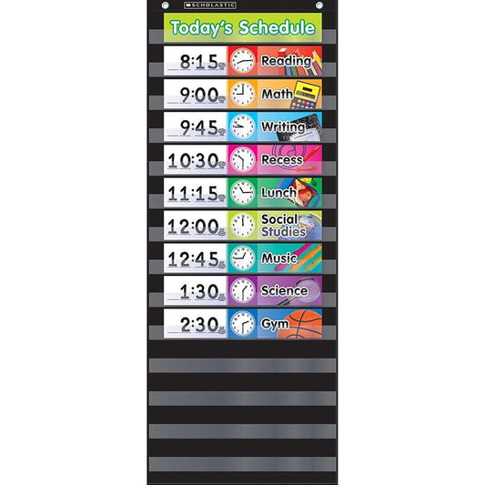 Daily Schedule Pocket Chart