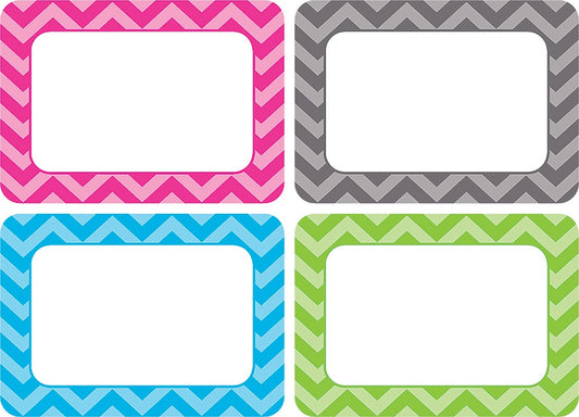 Chevron Name Tags