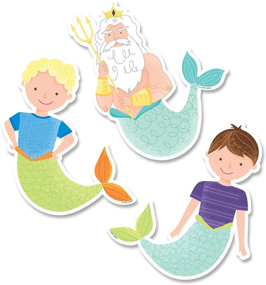 Creative Teaching Press King Neptune & Friends Cut Outs, 6 in