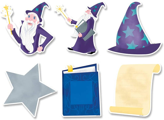 Creative Teaching Press Mystical Magical Wizardly Fun Cut Outs, 6 in