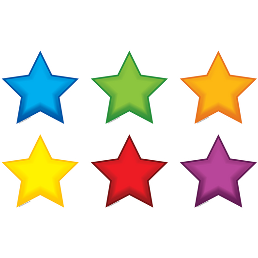 Colorful Stars Mini Accents