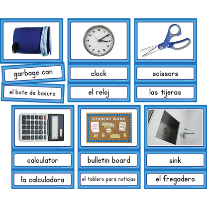 Spanish/English Classroom Labels Accents