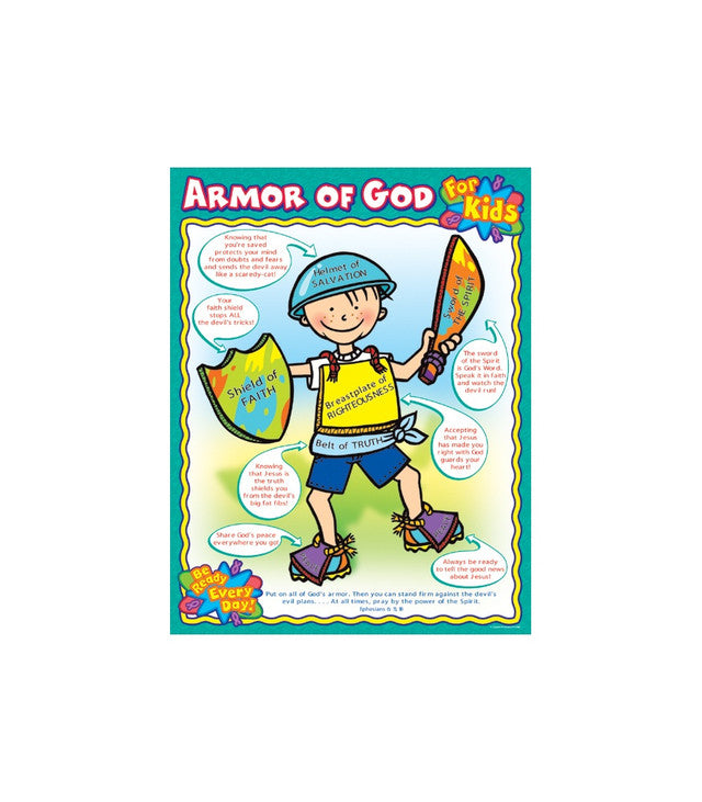 Armor of God for Kids Chart