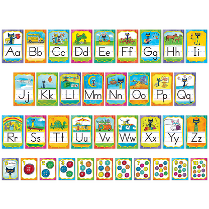 Pete the Cat Alphabet Bulletin Board