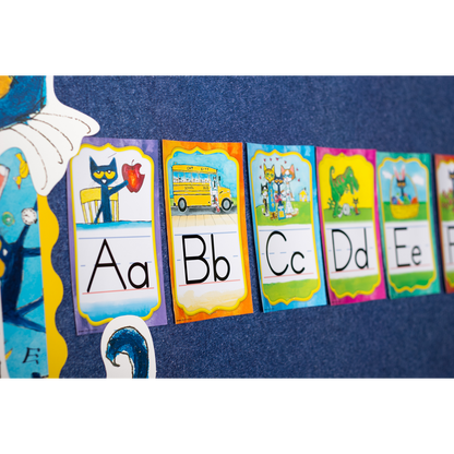 Pete the Cat Alphabet Bulletin Board