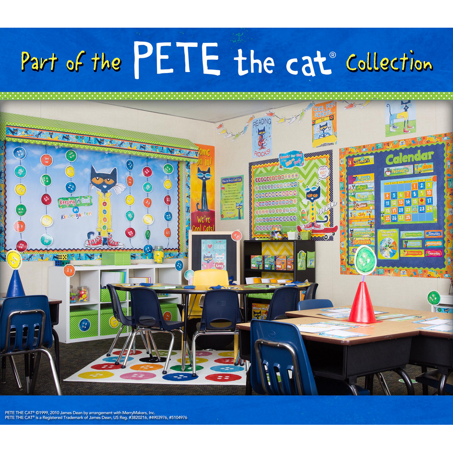 Pete the Cat Alphabet Bulletin Board