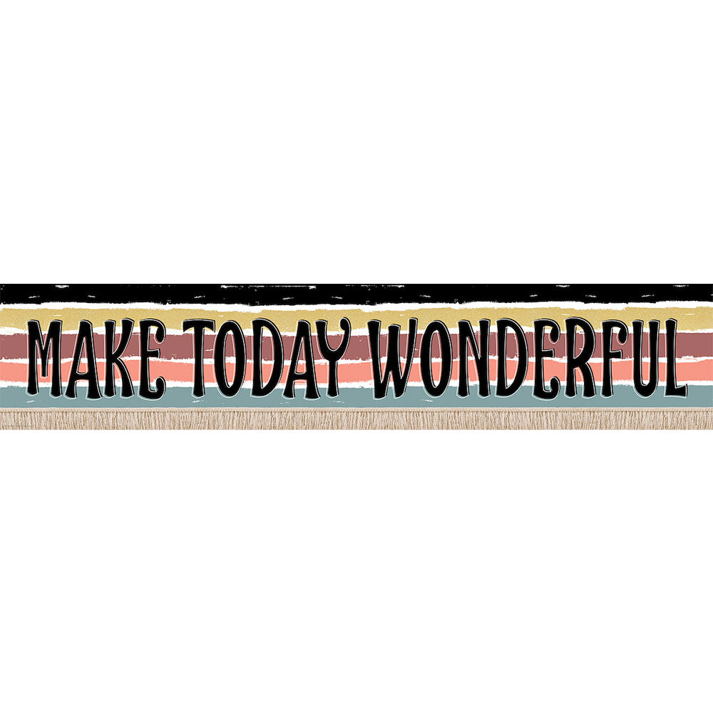 Wonderfully Wild Make Today Wonderful Banner