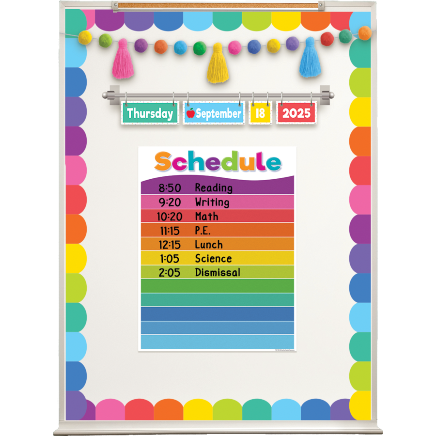 Colorful Flip Calendar