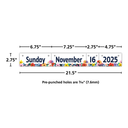 Wildflowers Flip Calendar