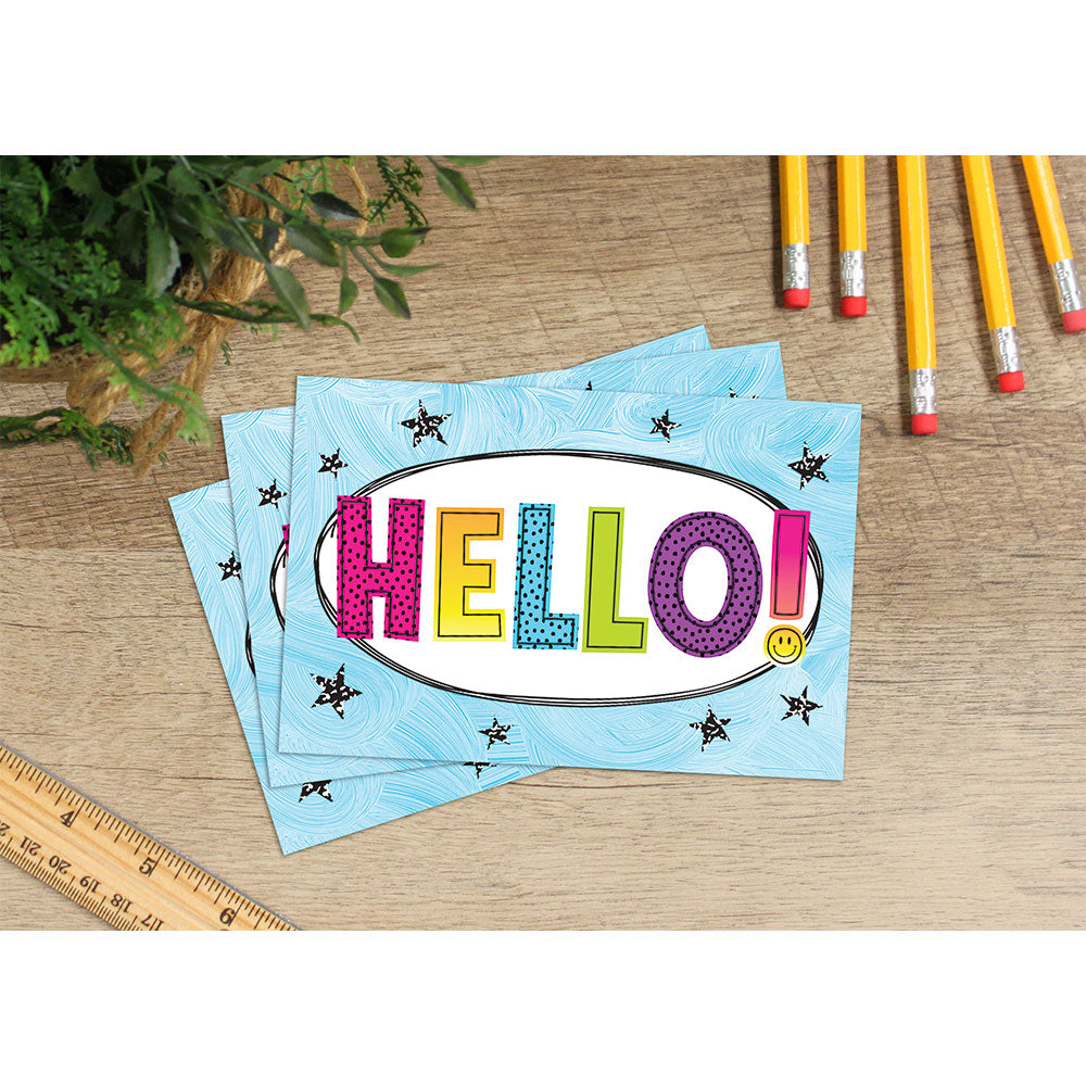 Brights 4Ever Hello Postcards