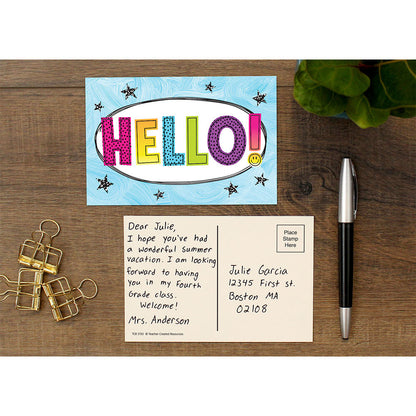 Brights 4Ever Hello Postcards