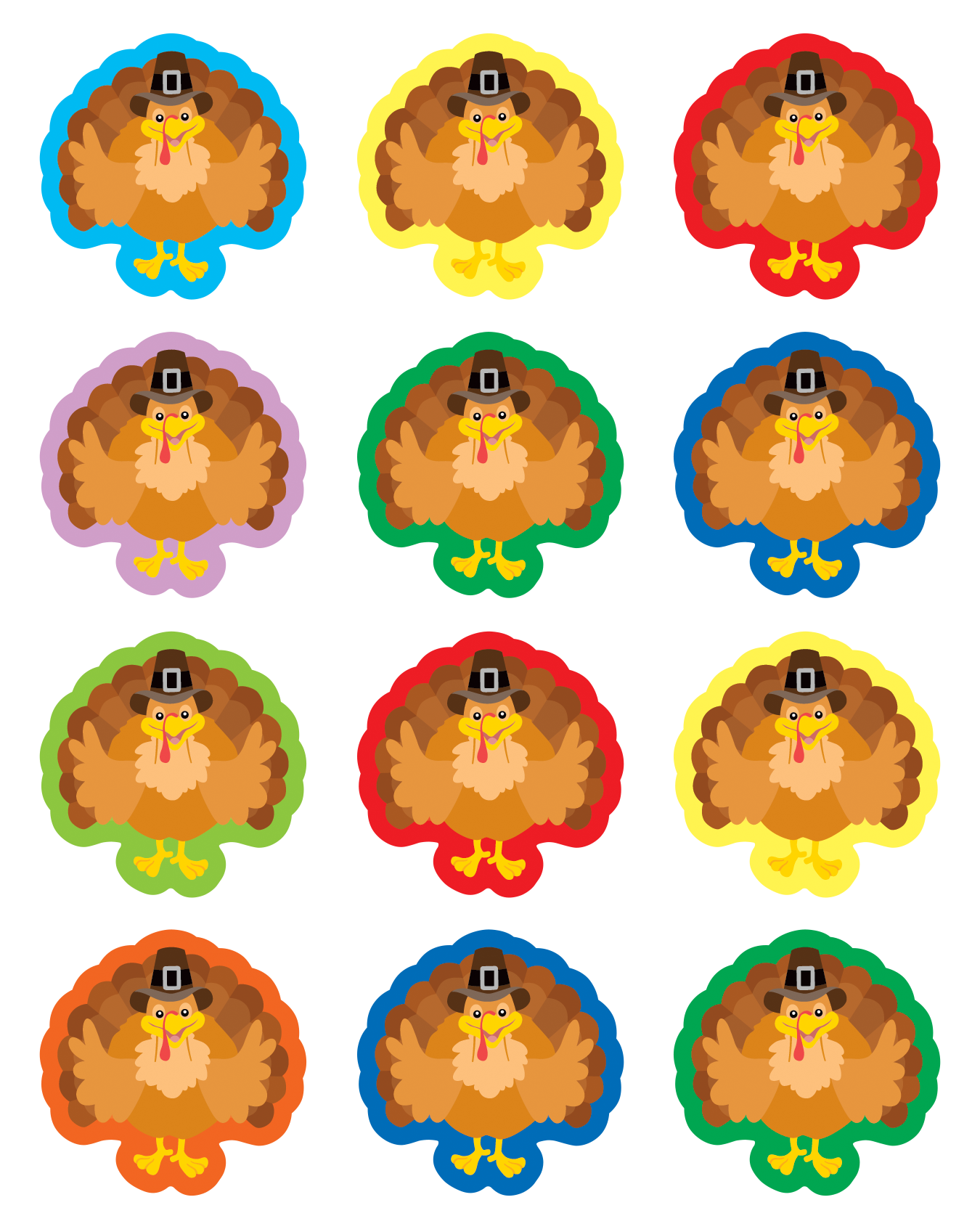 Turkeys Stickers