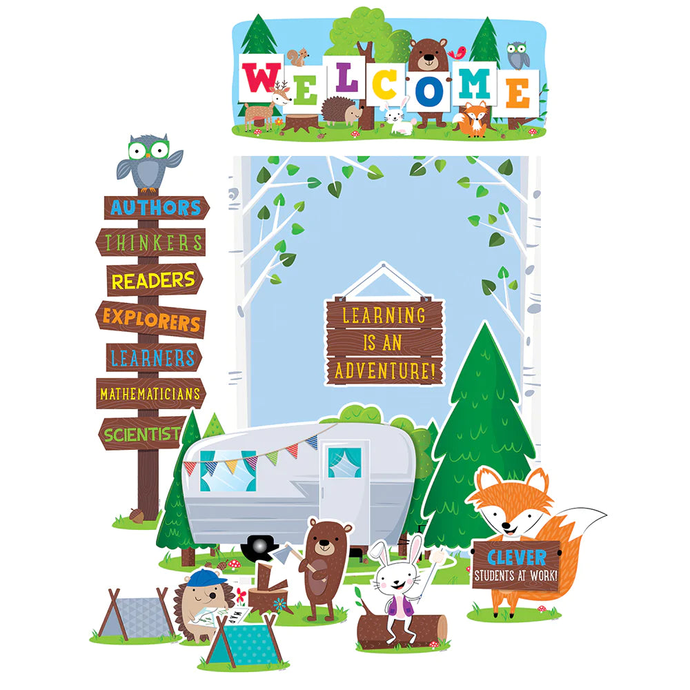 Woodland Friends Welcome Bulletin Board