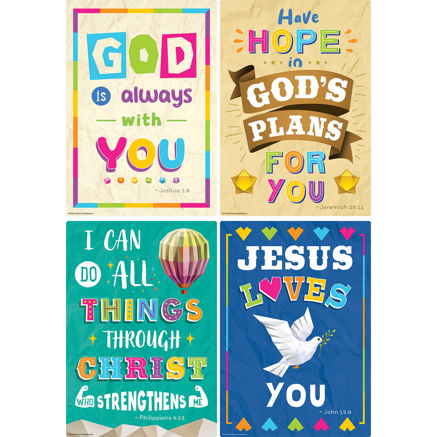 Bible Verses Small Poster Pack