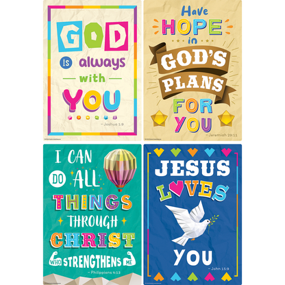 Bible Verses Small Poster Pack