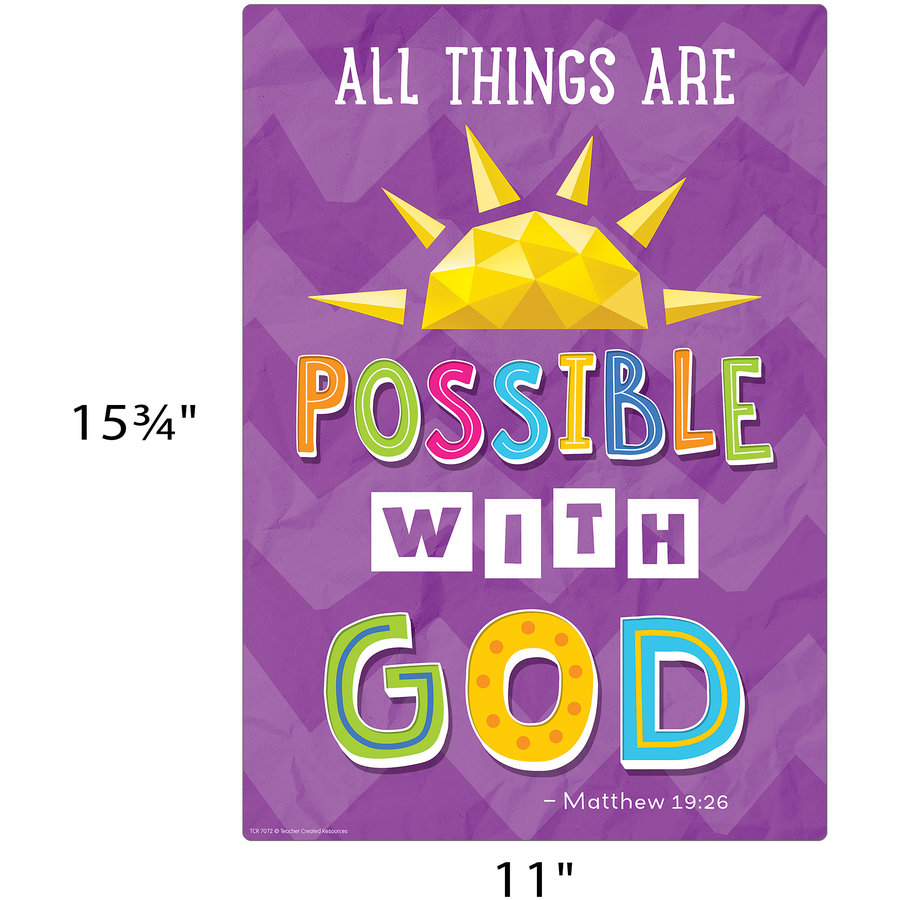 Bible Verses Small Poster Pack