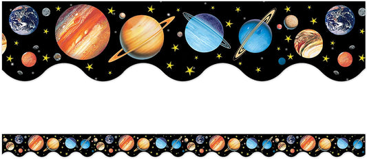 Solar System Border Trim, Multi Color