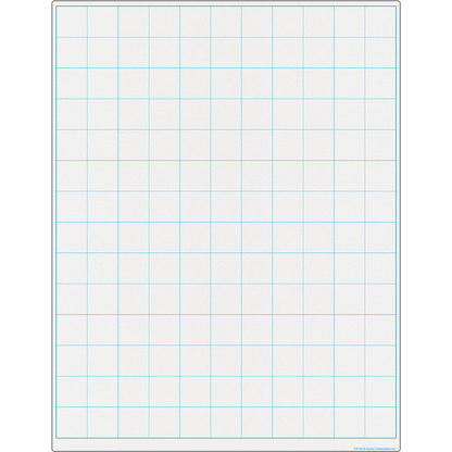 Graphing Grid 1½ Inch Squares Write-On/Wipe-Off Chart