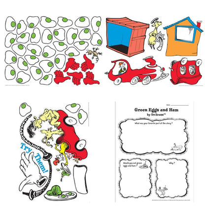 Dr. Seuss Green Eggs and Ham Bulletin Board Set