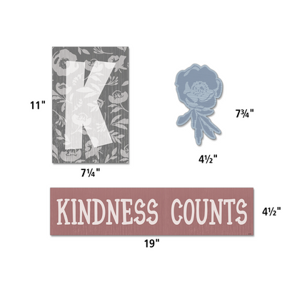 Classroom Cottage Always Choose Kindness Bulletin Board Set