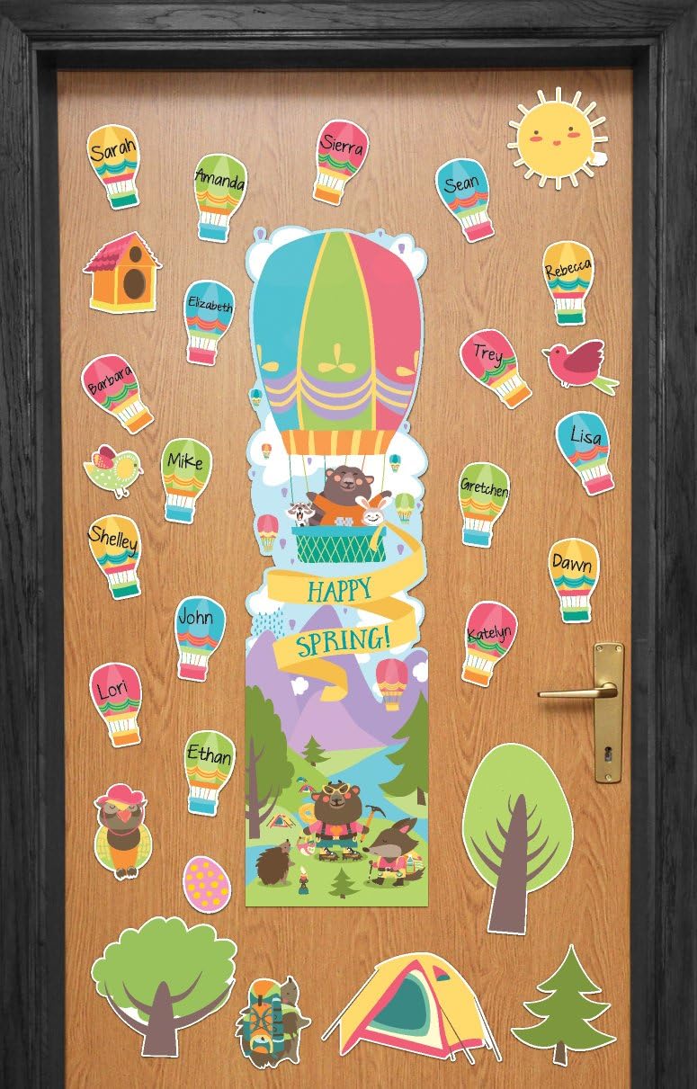 Spring All-In-One Door Decor Kit