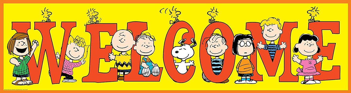 Peanuts General Welcome Poster