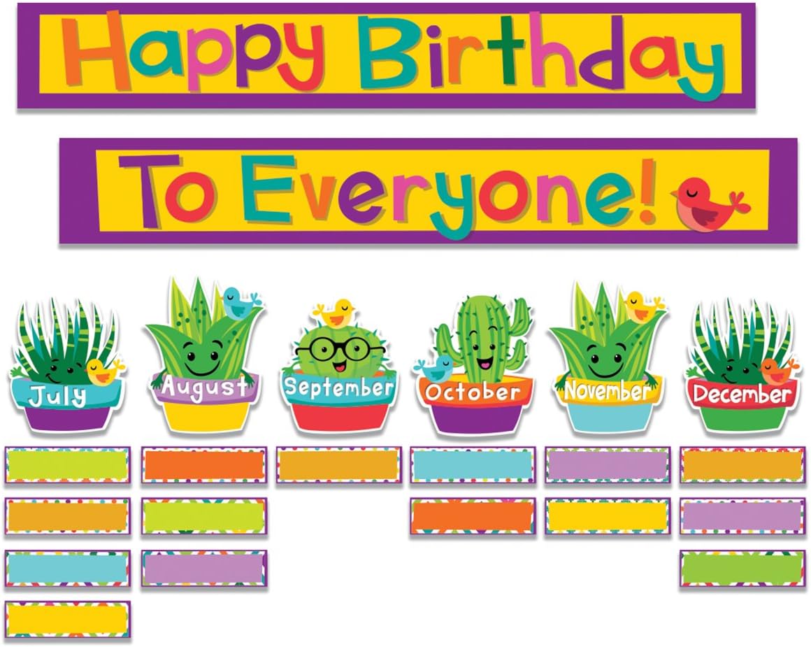 A Sharp Bunch Birthday Mini Bulletin Board Set