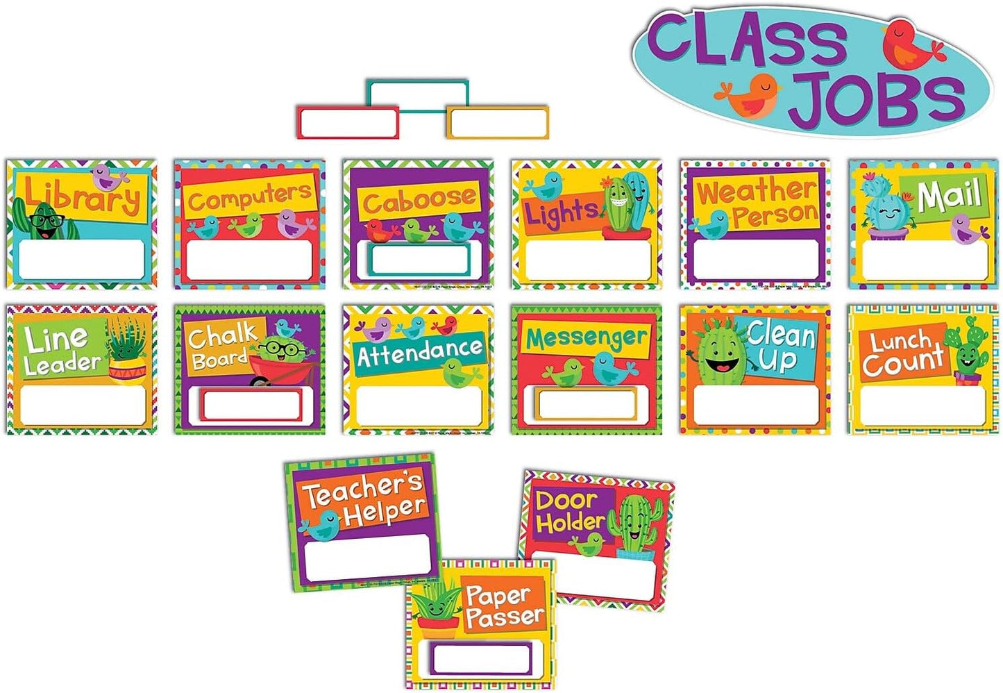 A Sharp Bunch Classroom Jobs Mini Bulletin Board Set