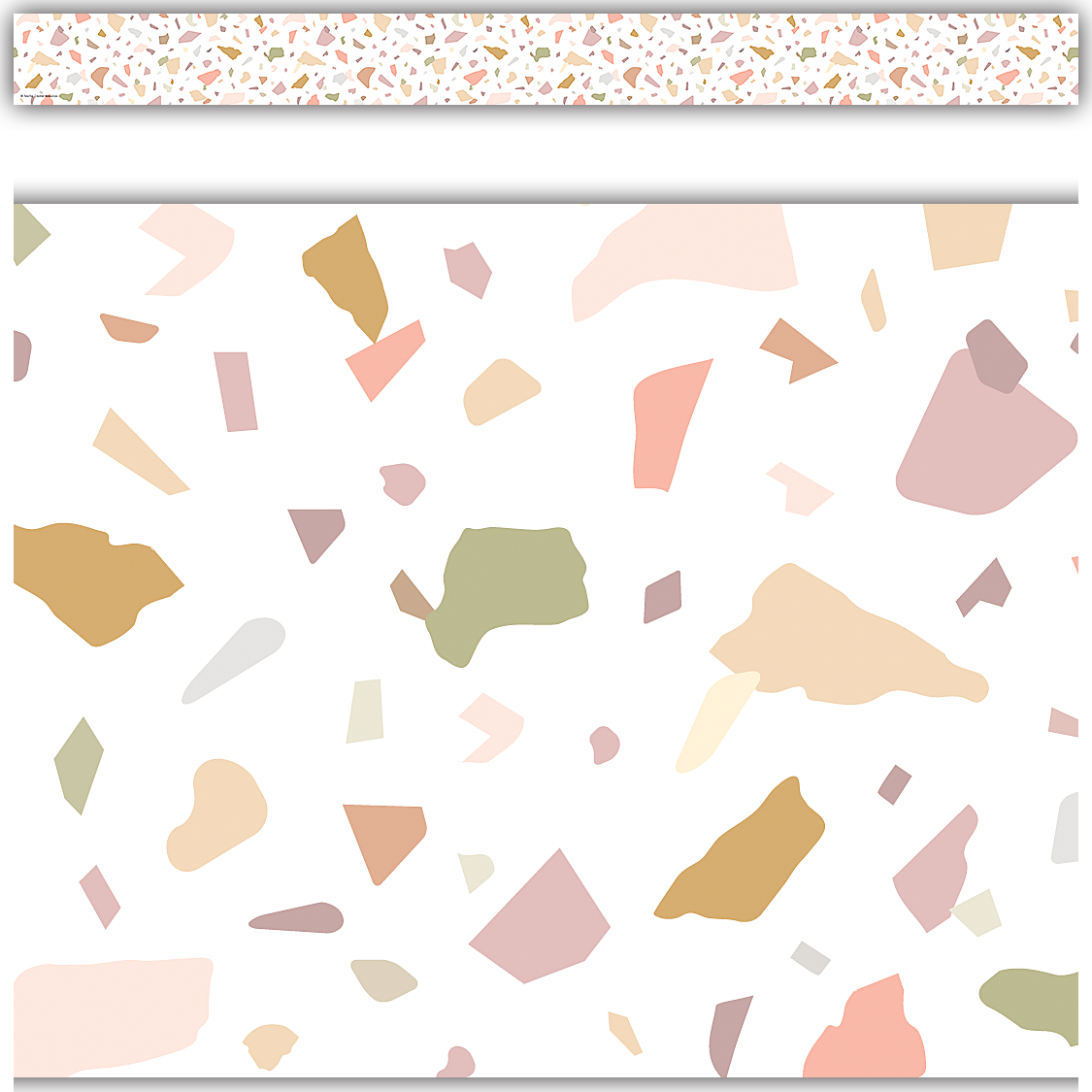 Terrazzo Tones Straight Border Trim