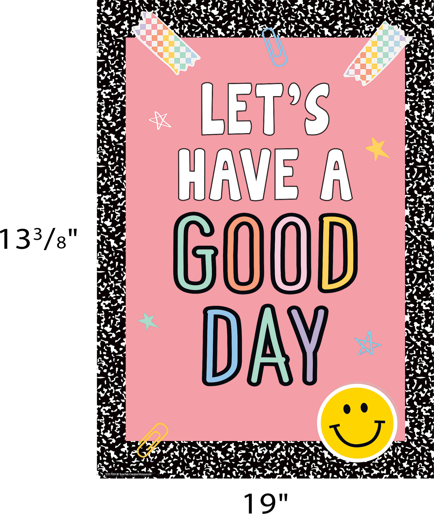 Let’s Have a Good Day Positive Poster