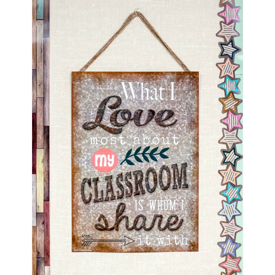 What I Love Most About My Classroom Positive Poster