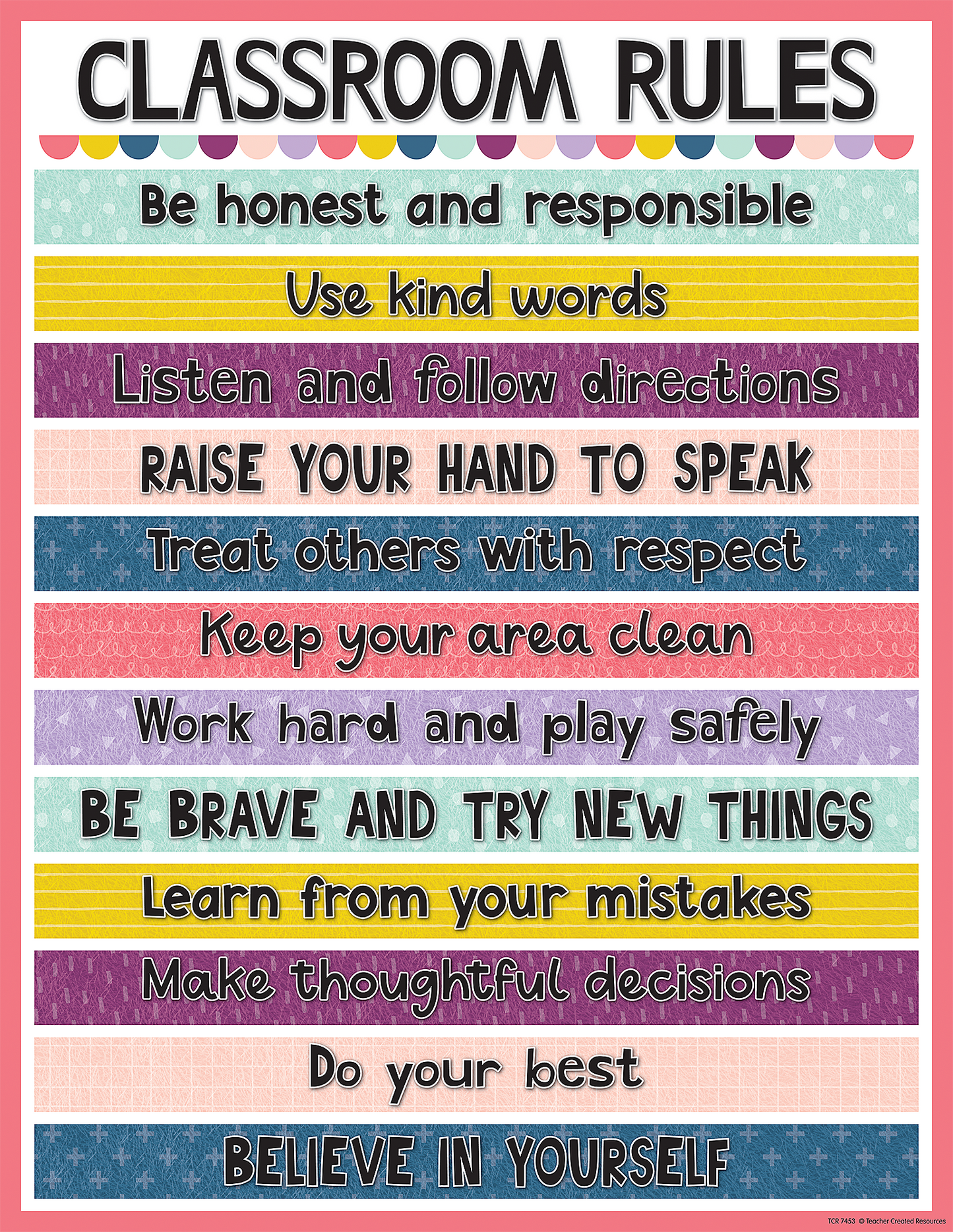 Oh Happy Day Classroom Rules Chart