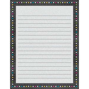 Chalkboard Brights Lined Chart